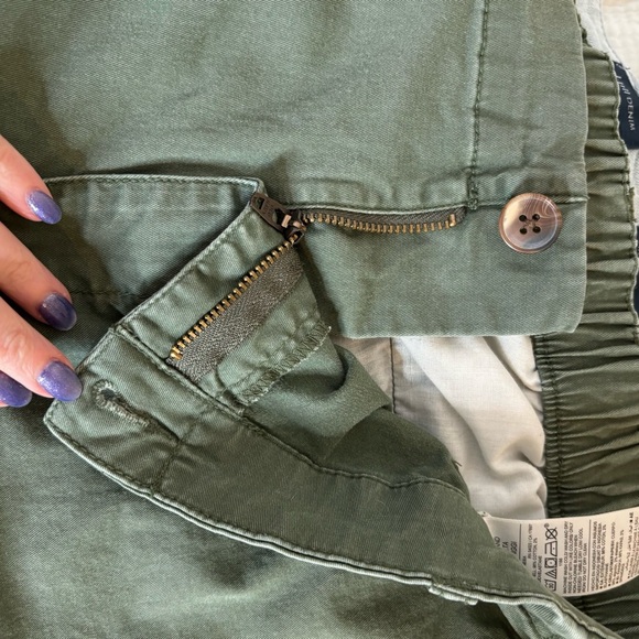 Old Navy Olive Green Chinos Ankle Length Pants Size XL Tall - Picture 6 of 9